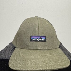 Patagonia 5 panel canvas hat - army green